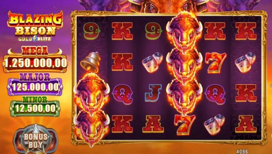 Blazing Bison Gold Blitz slot game