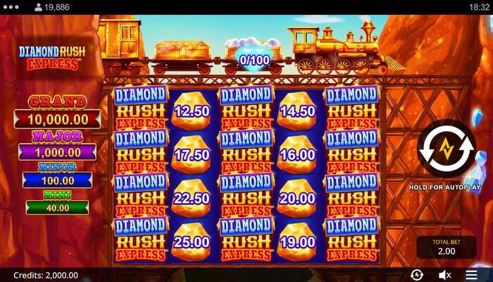 Diamond Rush Express Slot 700x400