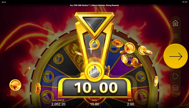 Inferno Fortunes Rising Rewards slot