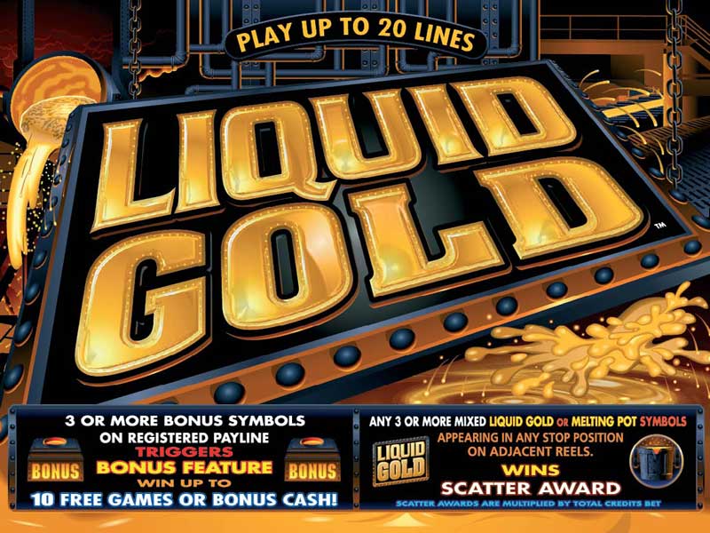 liquid gold microgaming