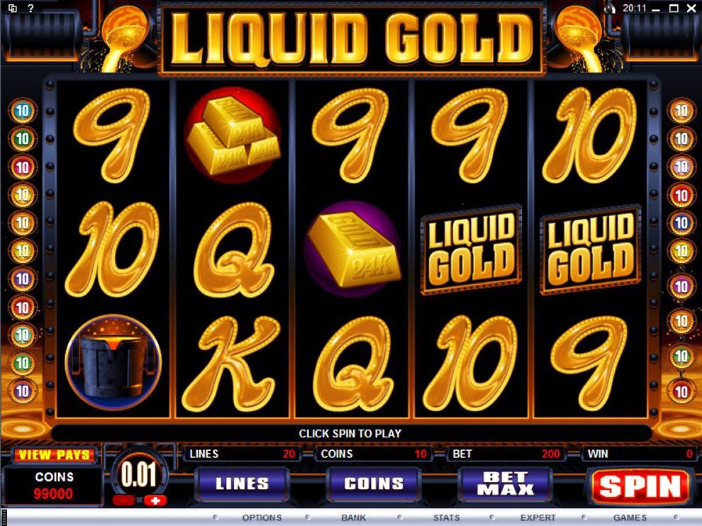 liquid gold slot review